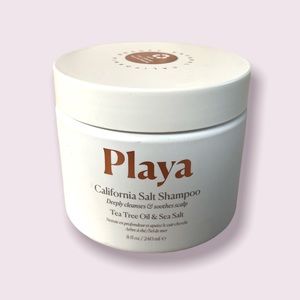 New Sealed Playa California Salt Shampoo with Tea Tree and Sea Salt 8 oz